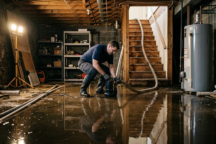 Basement Flood Cleanup in Staten Island
